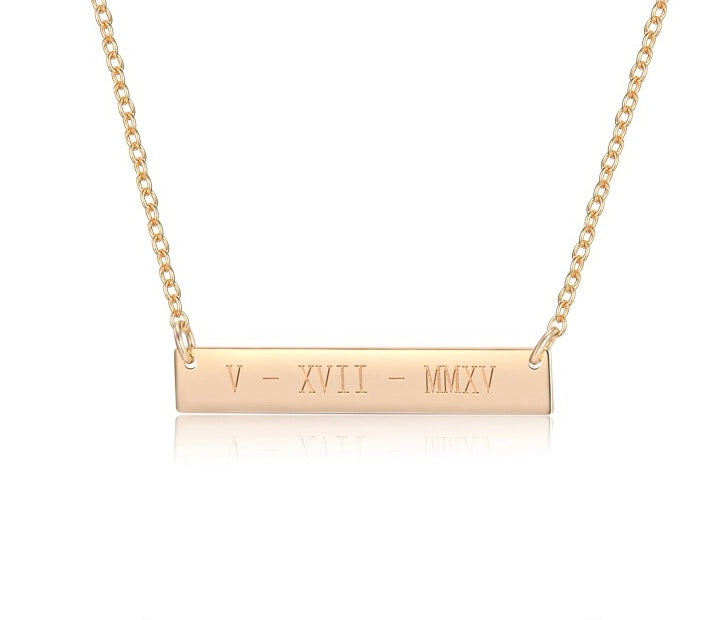 Nameplate Necklace