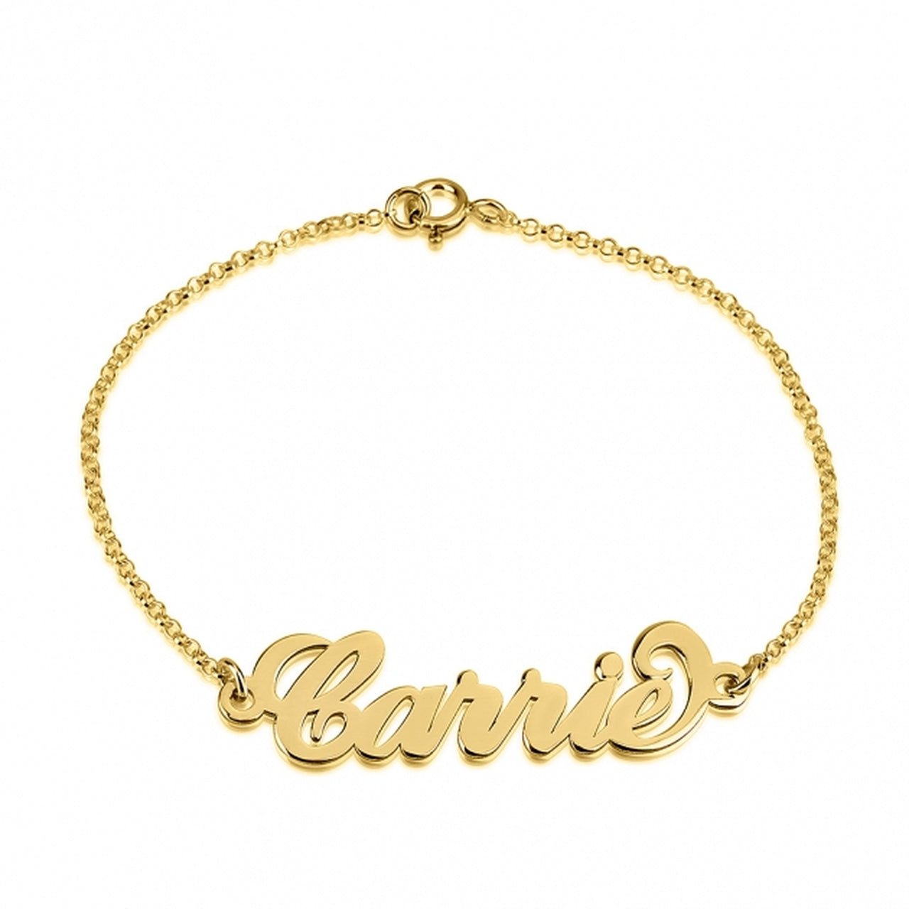 Nameplate bracelet