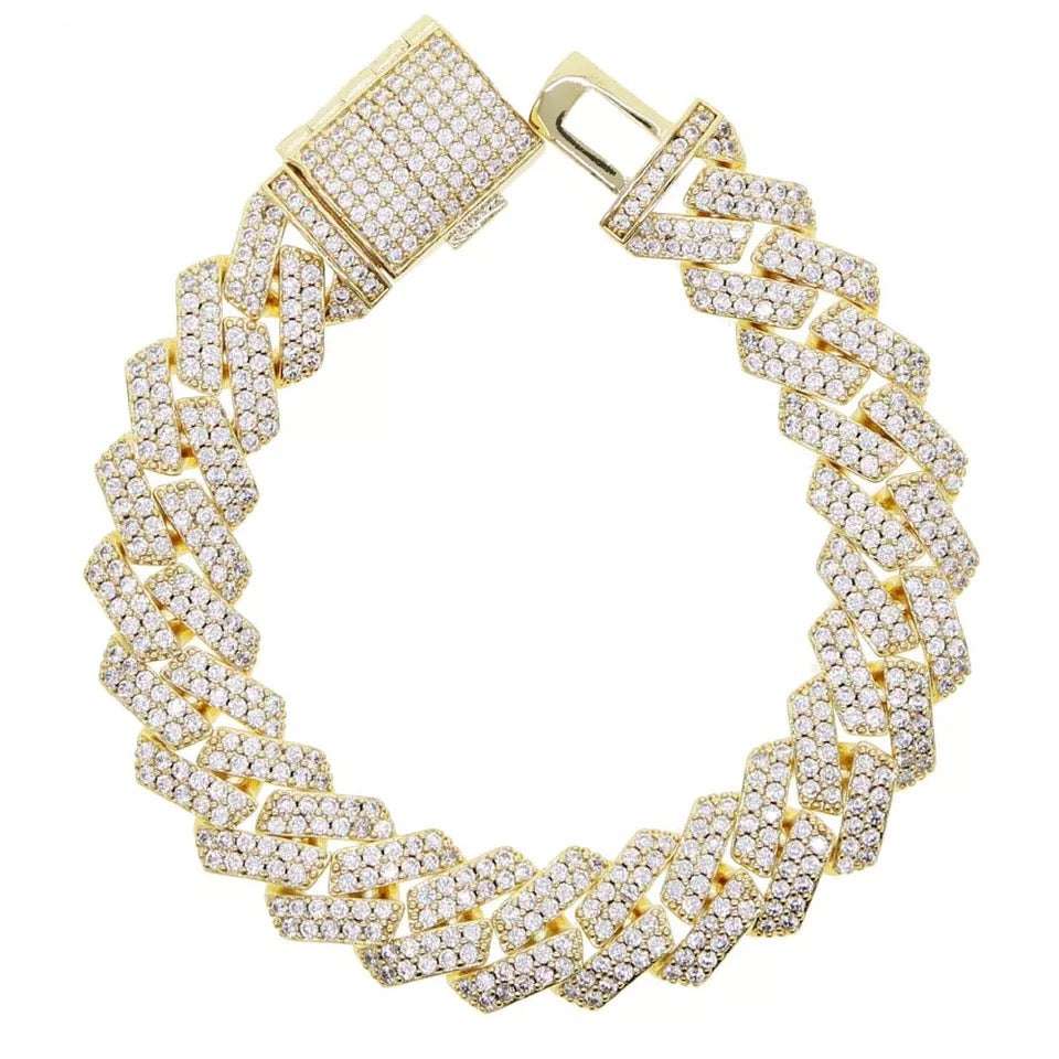 Cuban Chain Bracelet Gold