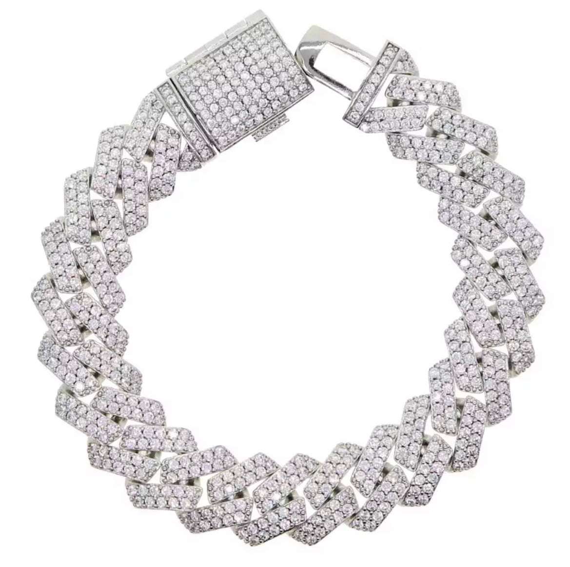 Cuban Chain Bracelet Silver