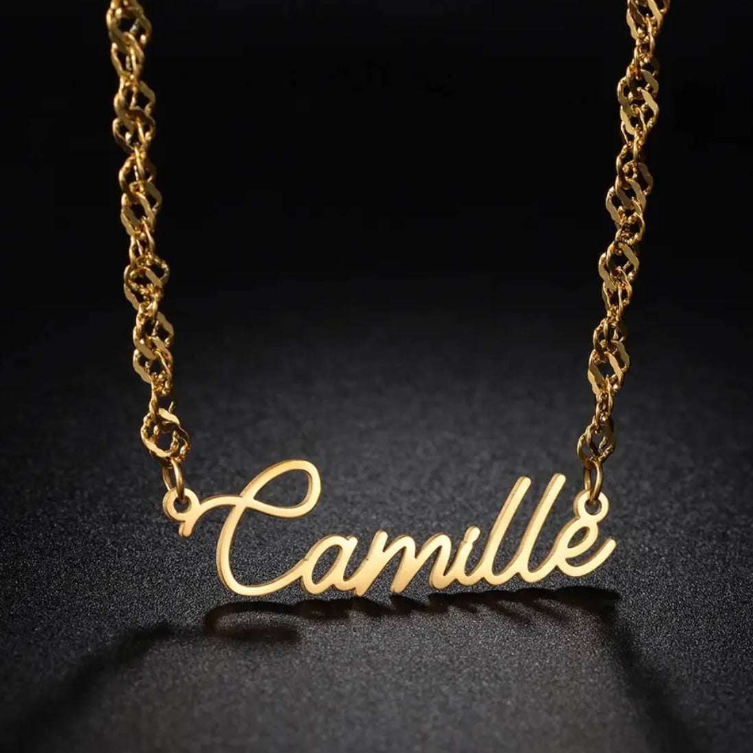 Nameplate Necklace