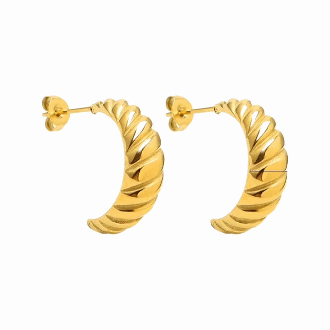 Amina Hoop Earrings