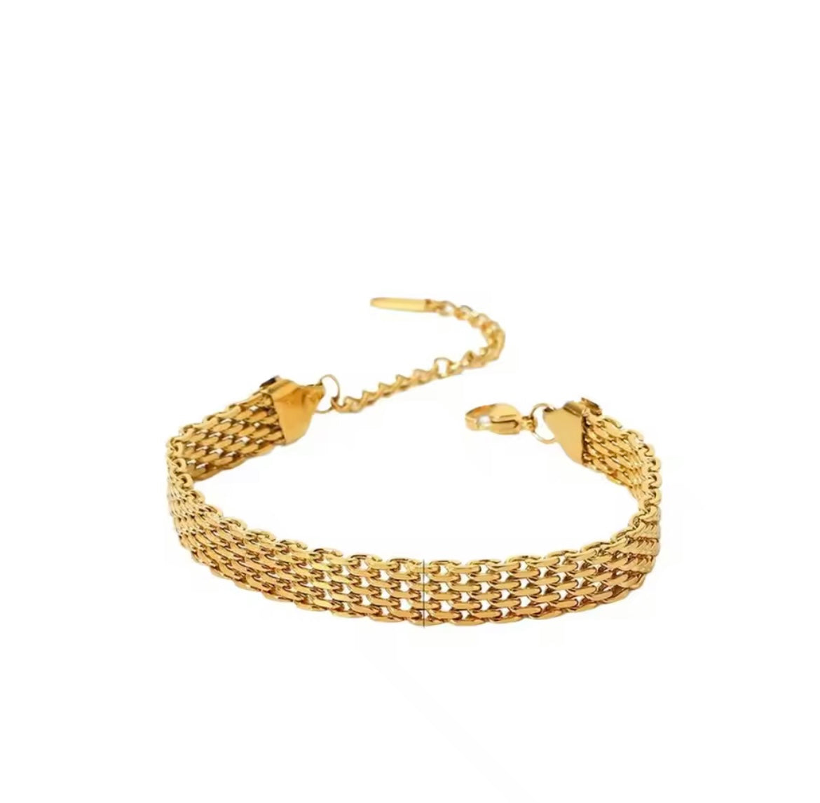 Melina Mesh Bracelet Gold