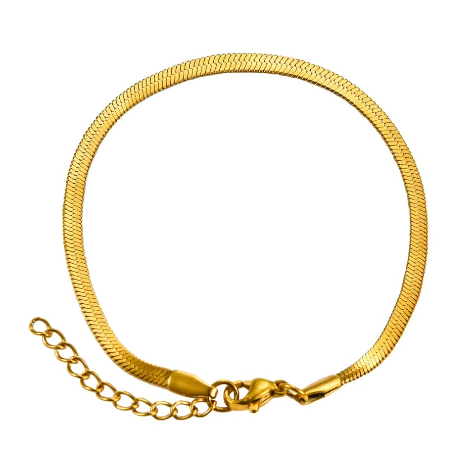 Herringbone Snake Bracelet