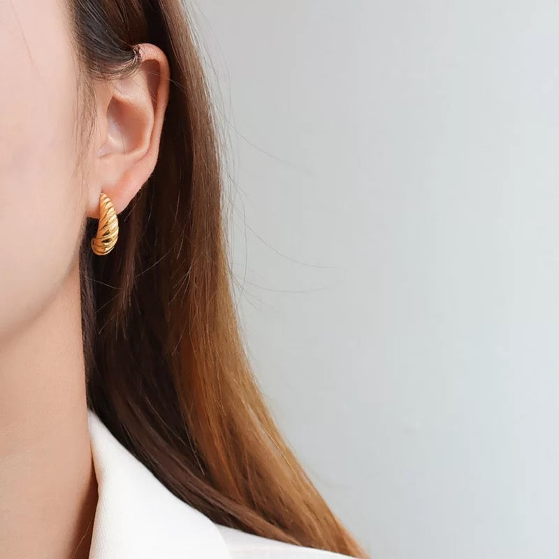 Amina Hoop Earrings