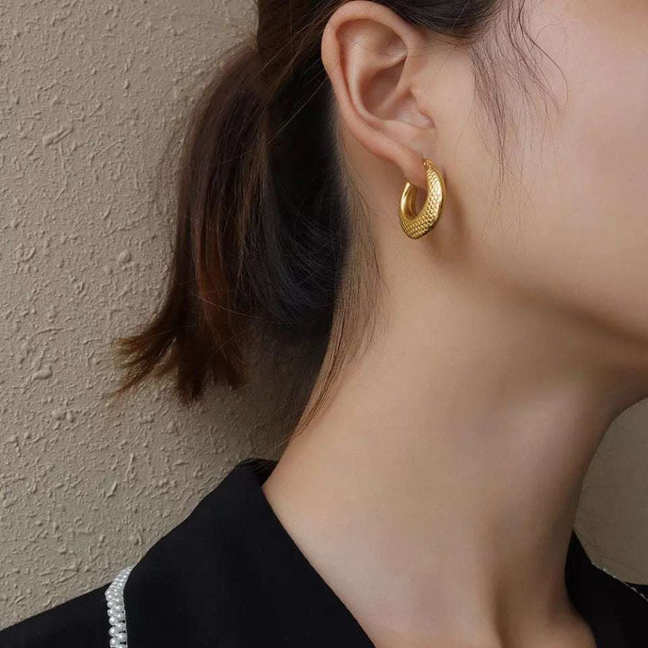 Maria Hoop Earrings