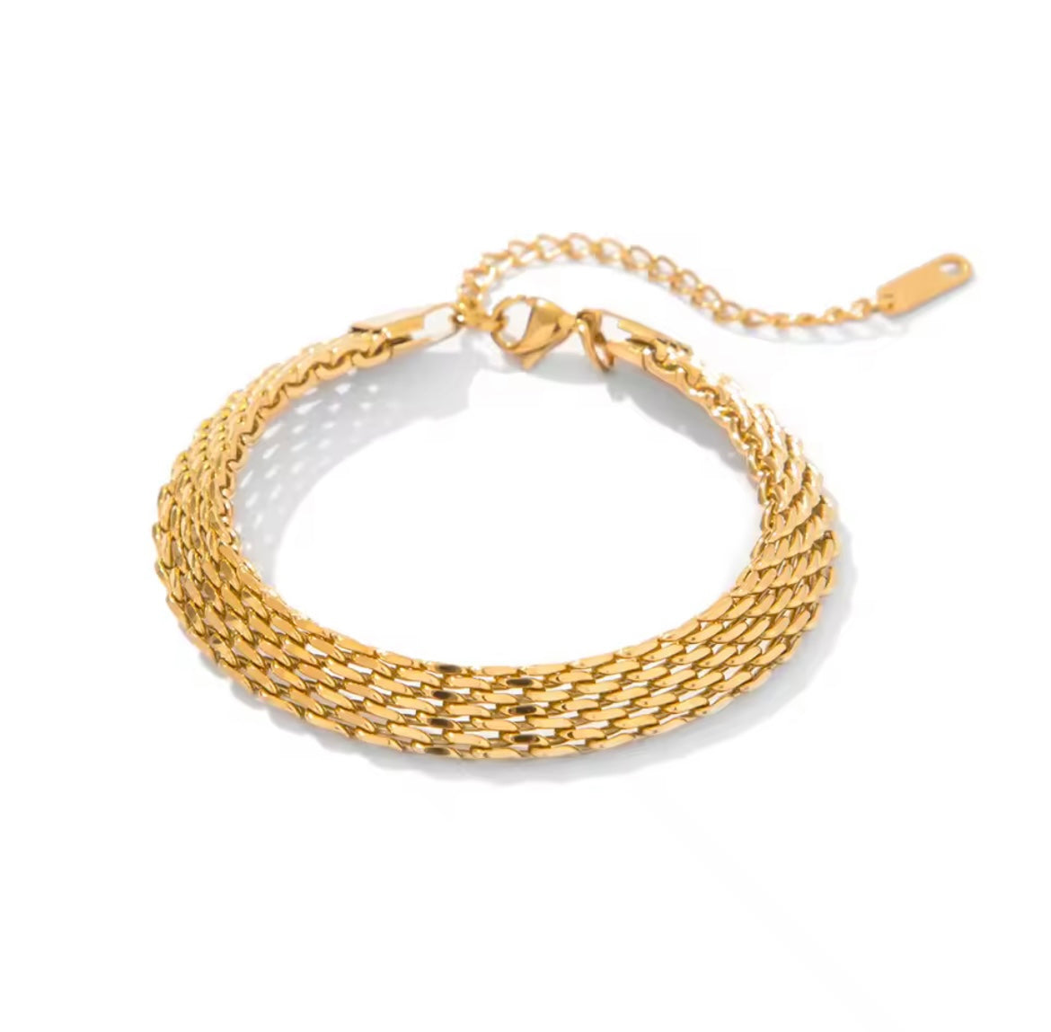 Melina Mesh Bracelet Gold