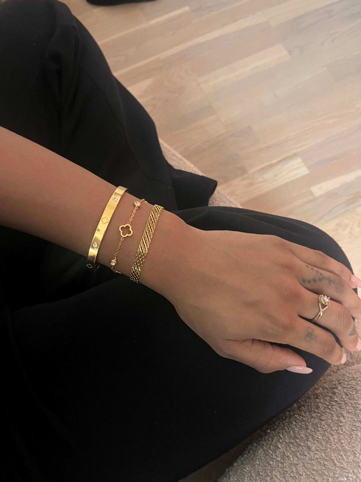 Melina Mesh Bracelet Gold