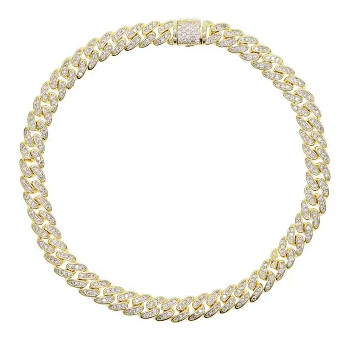 Cuban Chain Luxe Anklet Gold