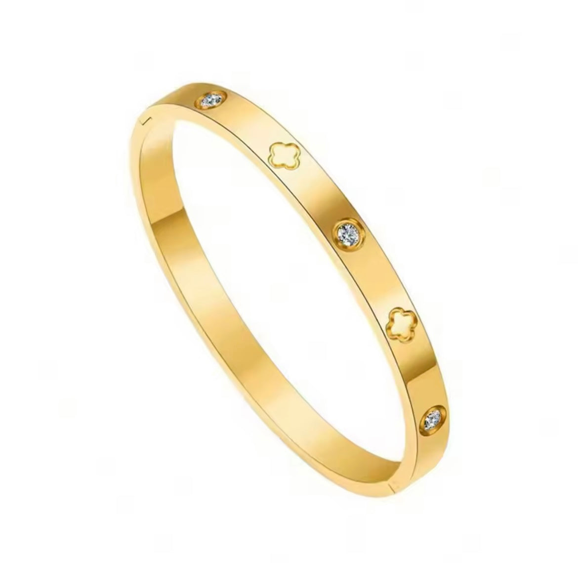 Clover Medusa Gold Bracelet