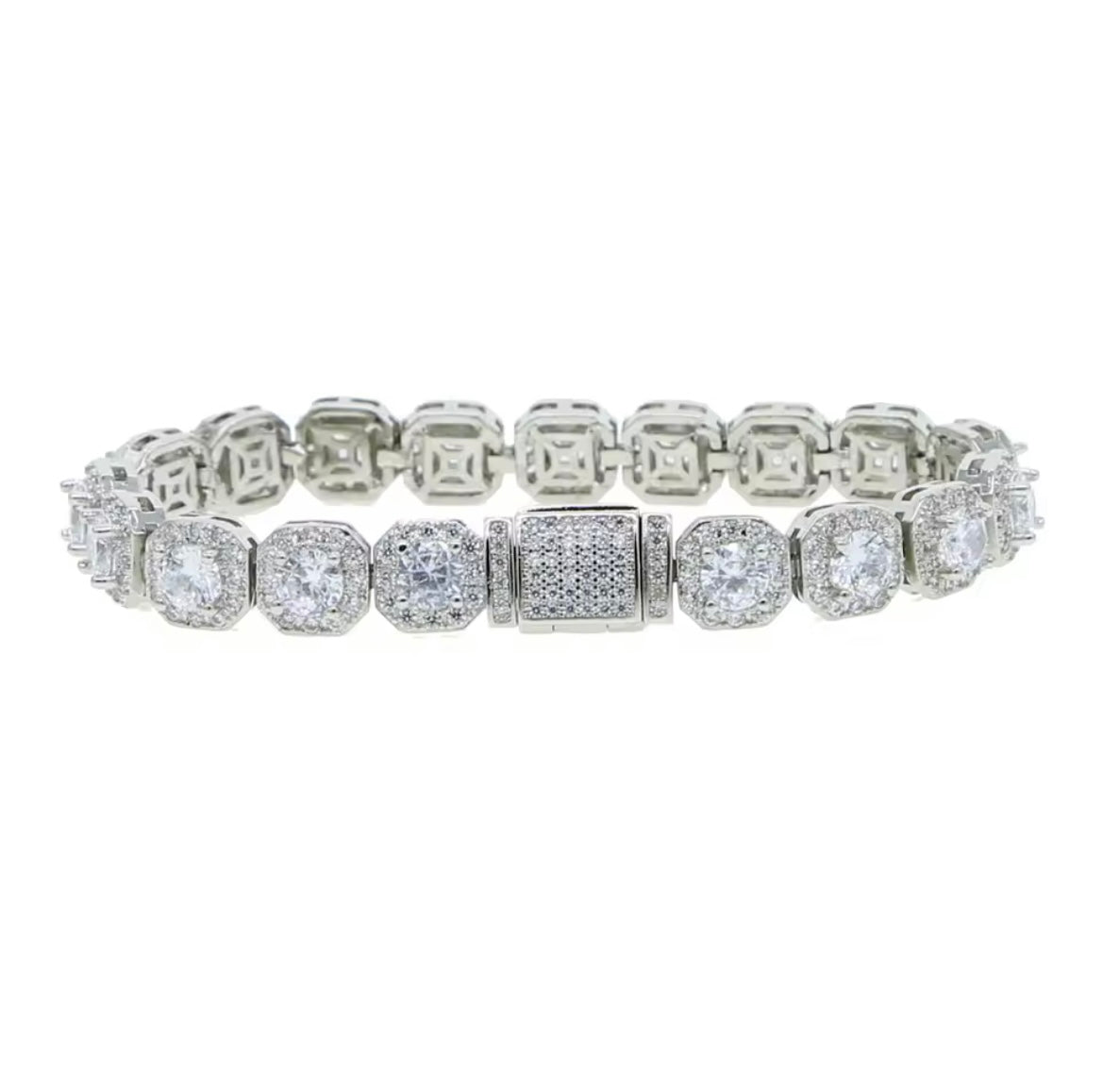 Dahlia Bracelet Luxe Silver